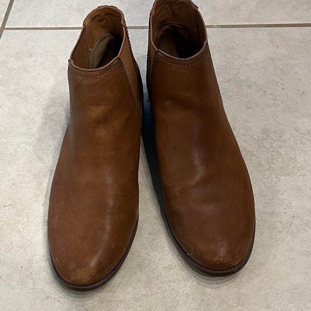 Women’s Frye Brown Leather Ankle Boots